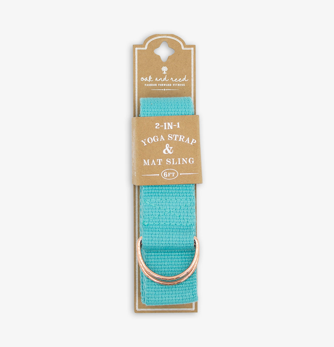 2-in-1 Yasa Yoga Strap & Mat Sling