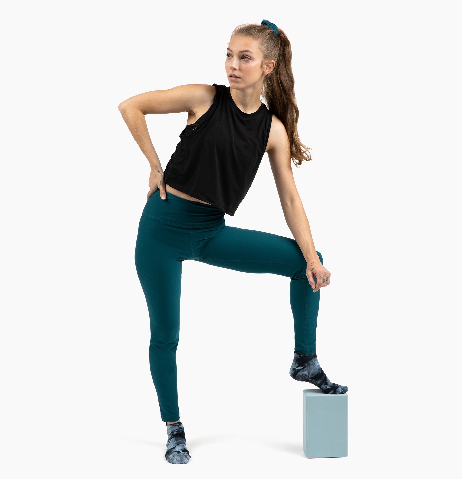 High-Rise Solid Legging