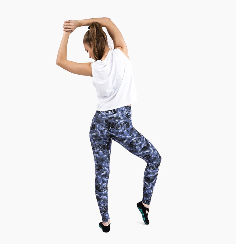 Ultra Stretch High Rise Printed Cropped Leggings