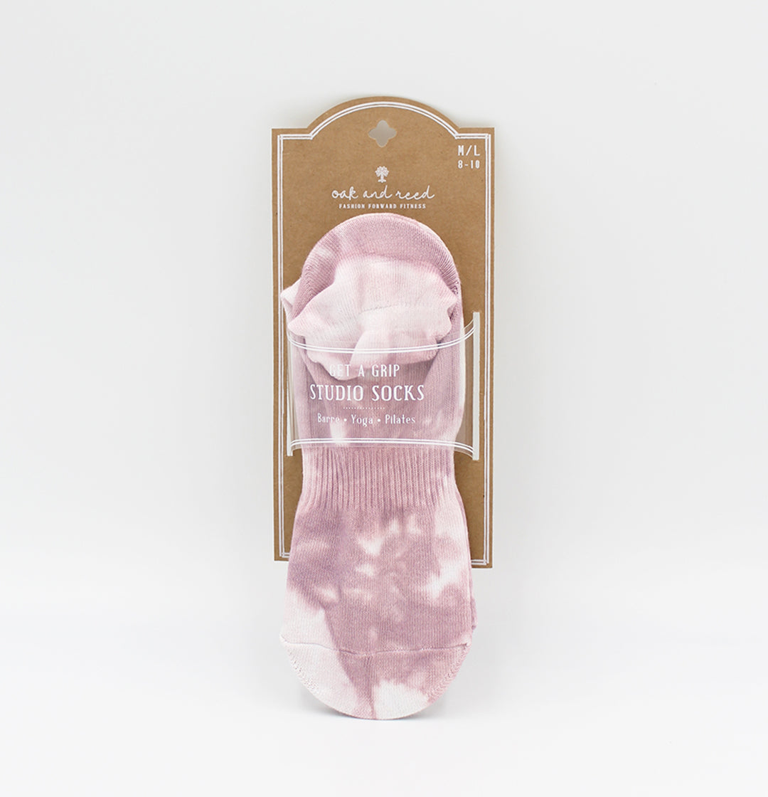 Get-a-Grip Studio Socks, Tie Dye