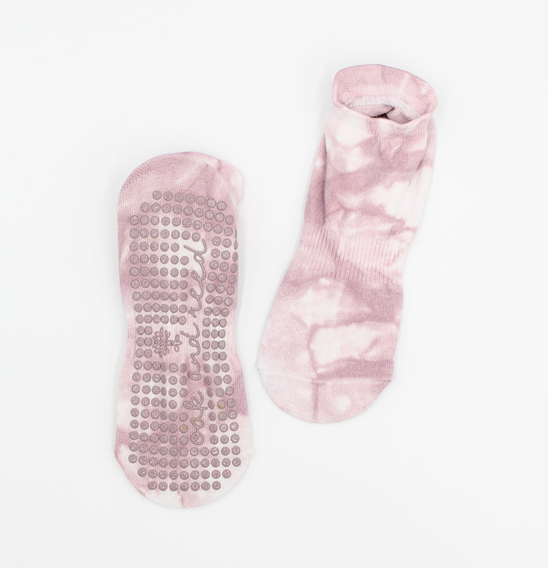 Get-a-Grip Studio Socks, Tie Dye