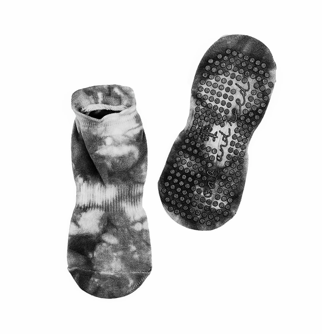 Get-a-Grip Studio Socks, Tie Dye