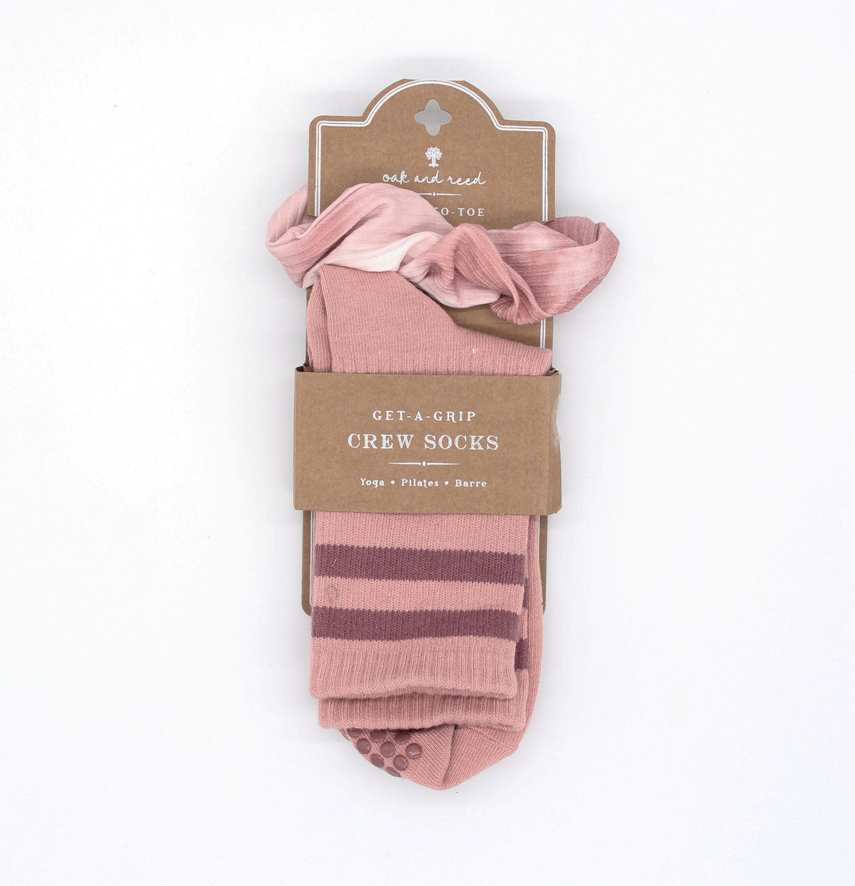 Get-a-Grip Varsity Crews + Scrunchie Set