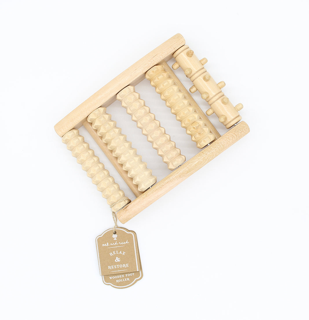 Wooden Foot Roller
