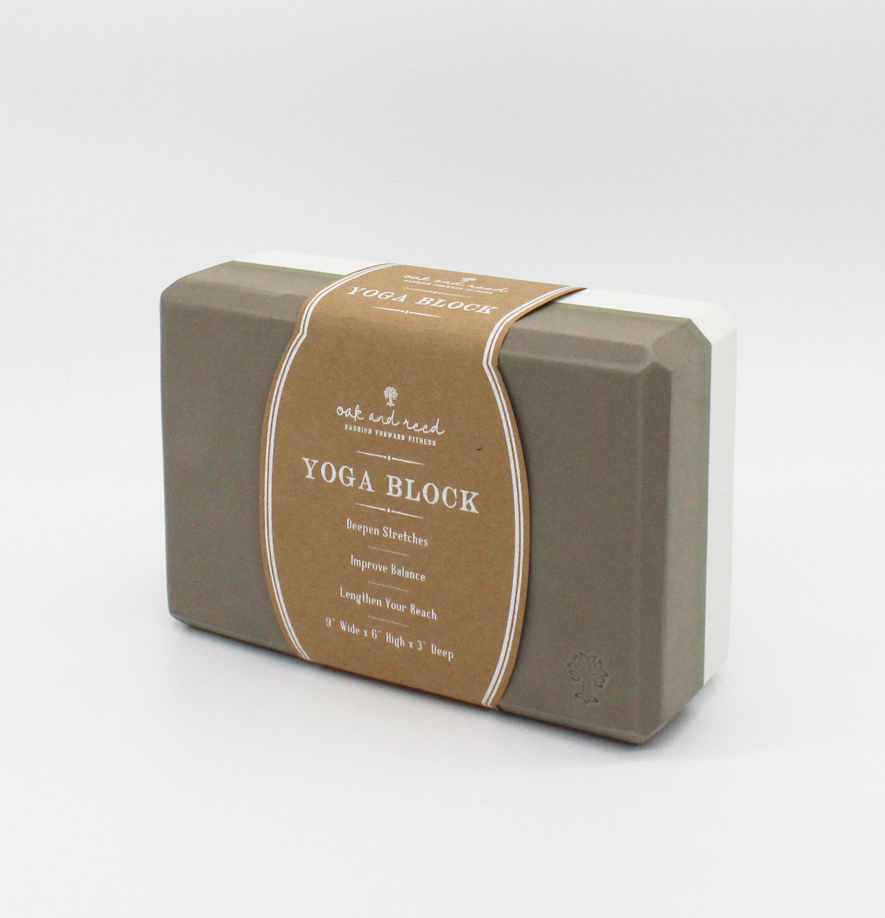 Color-Blocked Yoga Block