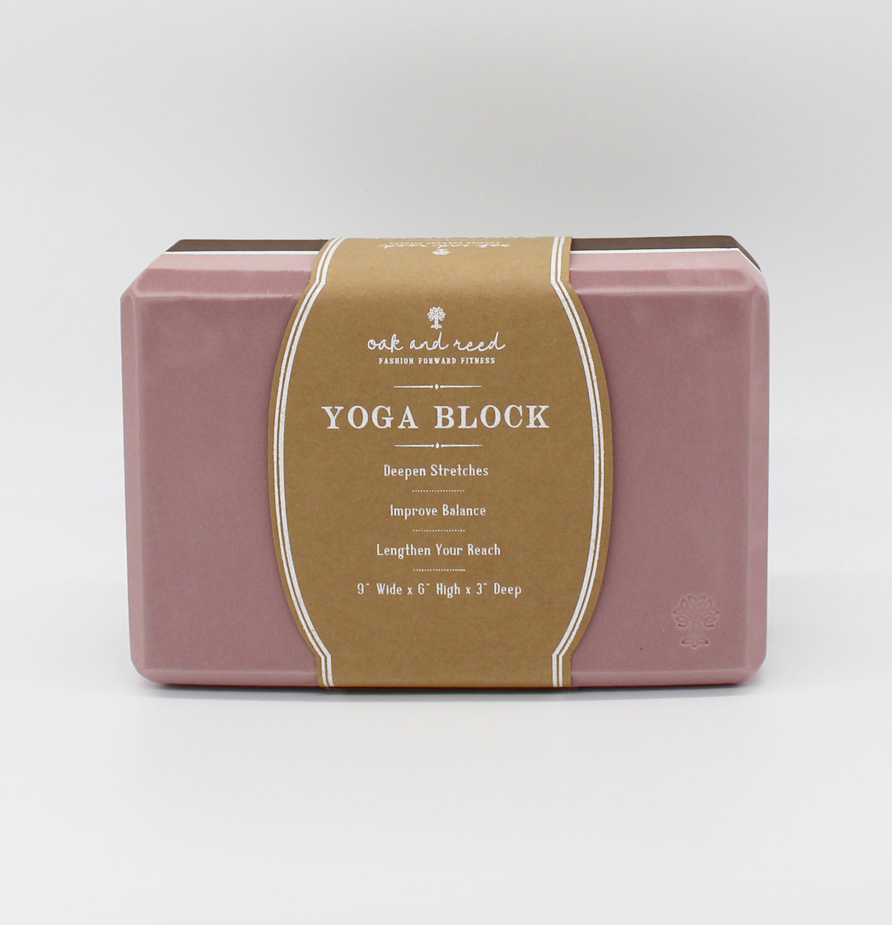 Color-Blocked Yoga Block