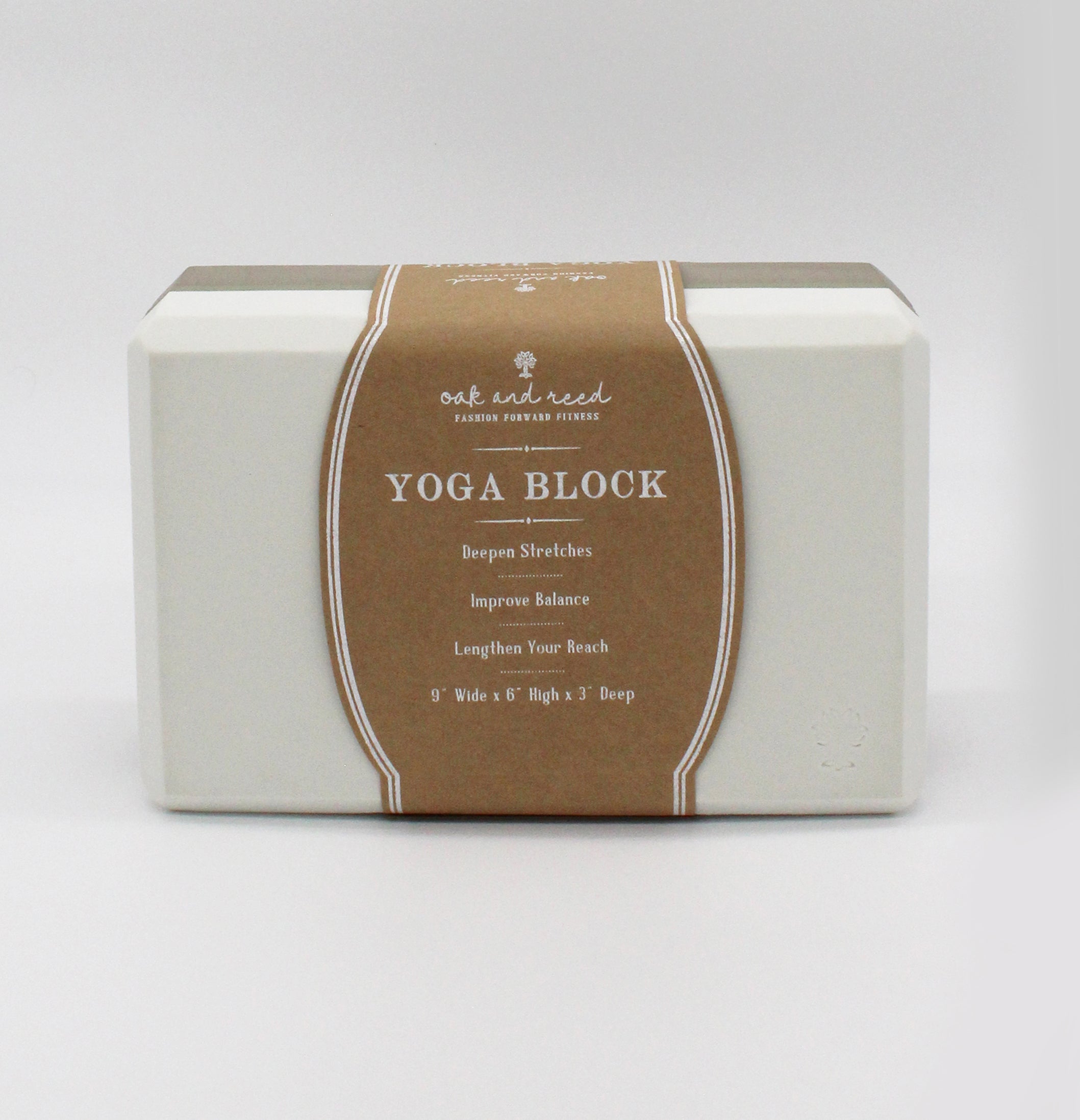 Color-Blocked Yoga Block