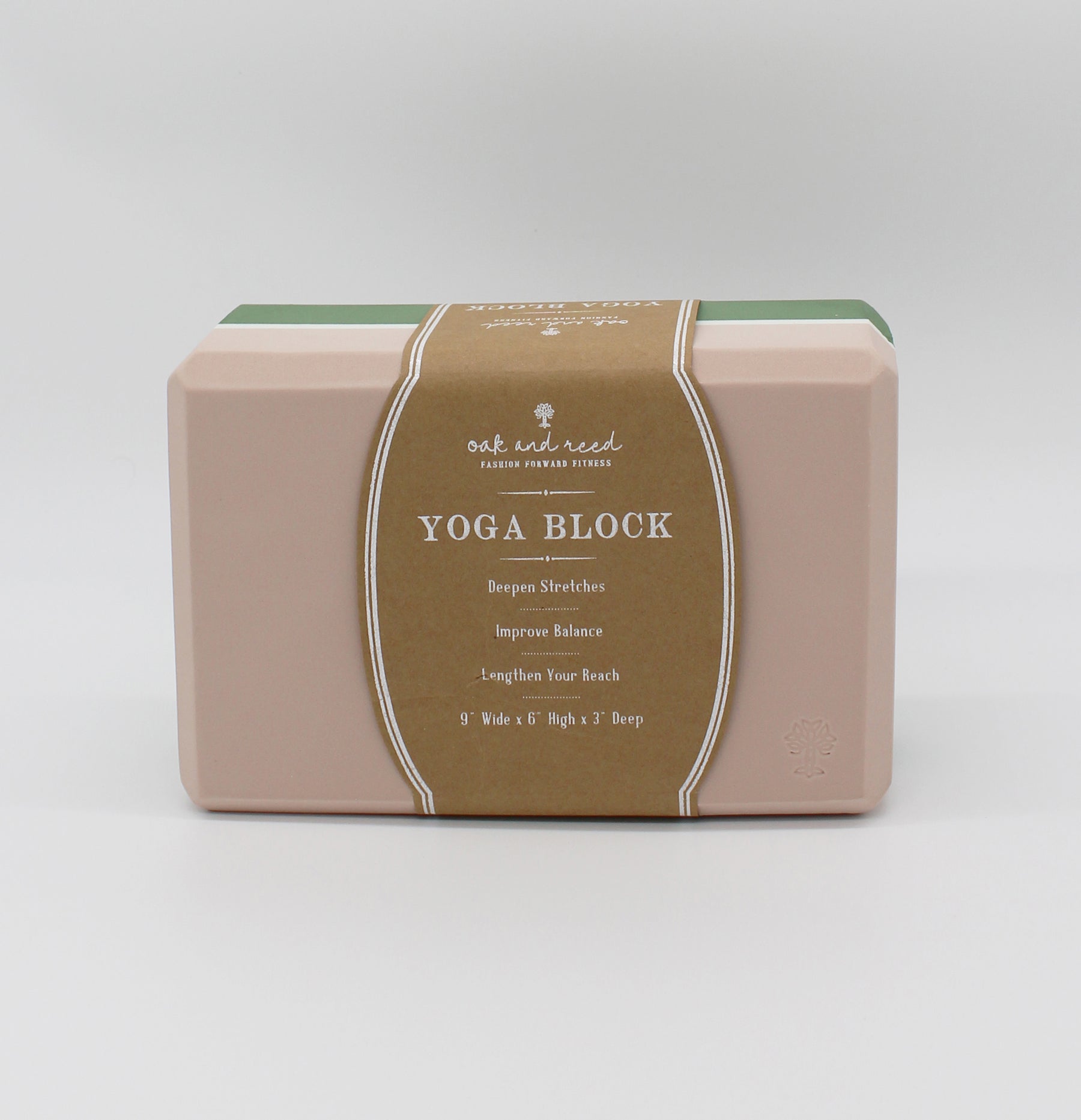 Color-Blocked Yoga Block