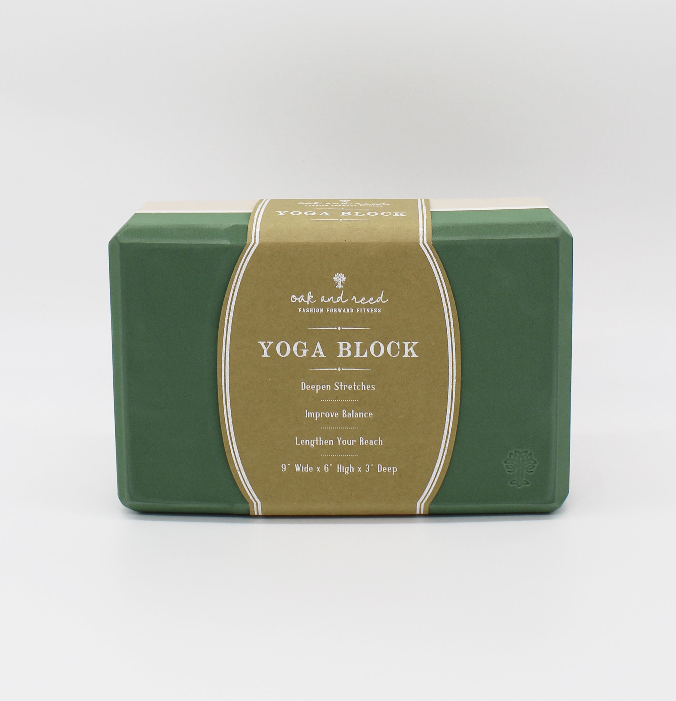 Color-Blocked Yoga Block