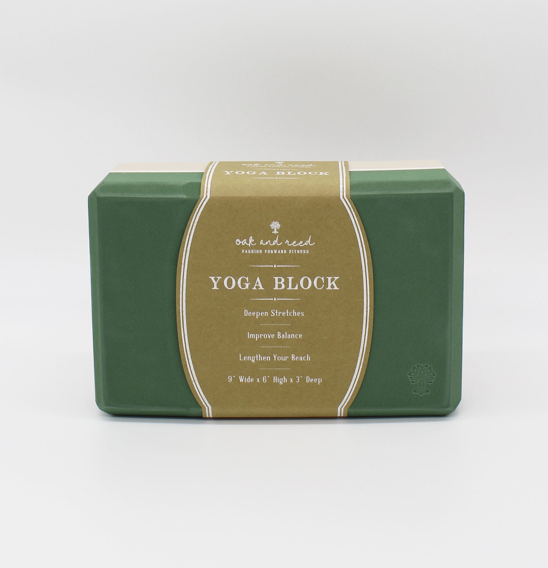 Color-Blocked Yoga Block