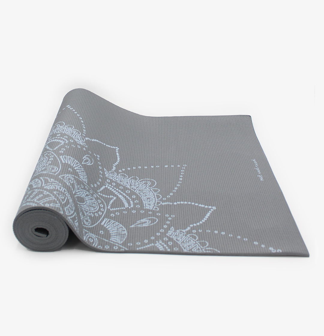 Floral Medallion Premium Yoga Mat (6mm)