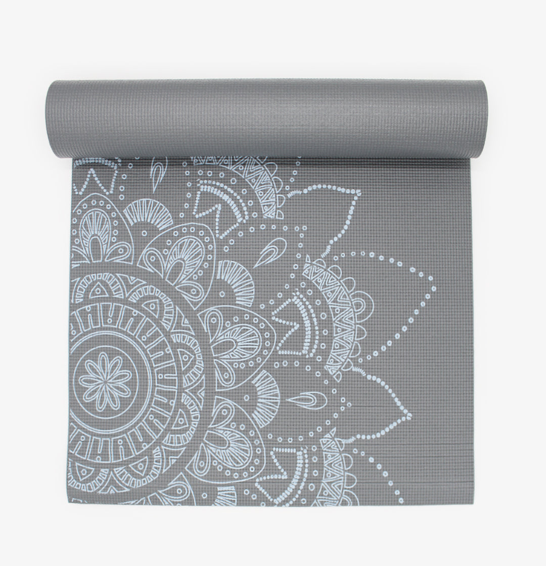 Floral Medallion Premium Yoga Mat (6mm)