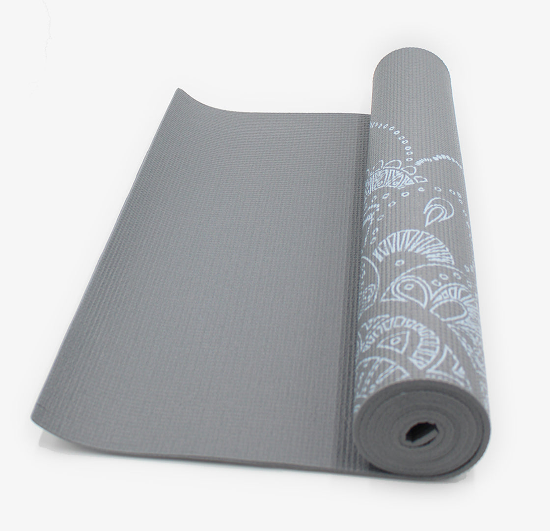 Floral Medallion Premium Yoga Mat (6mm)