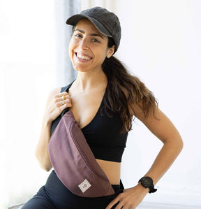 Inspirational Canvas Crossbody Bum Bag