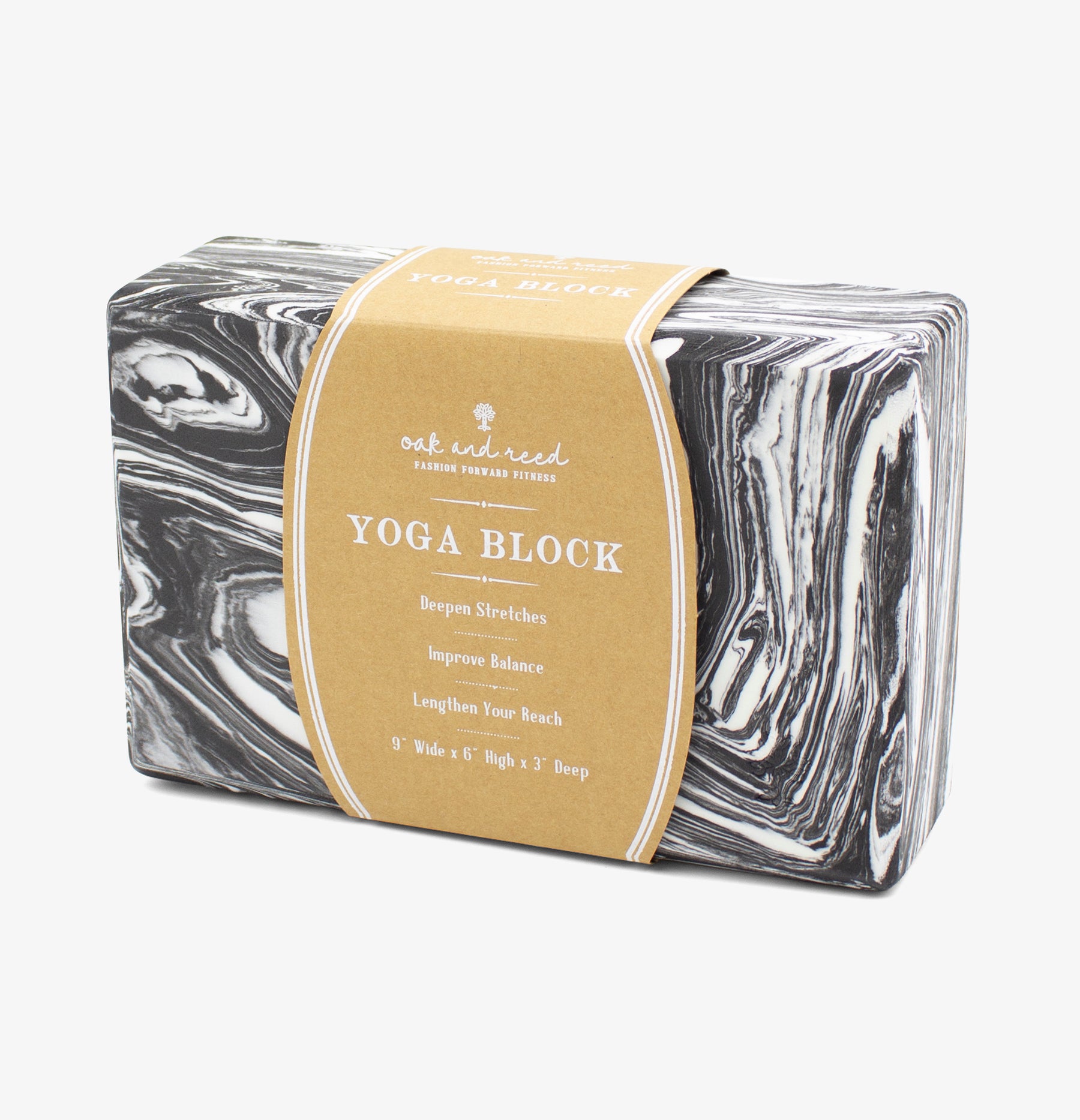 Form + Function Foam Marble Yoga Block