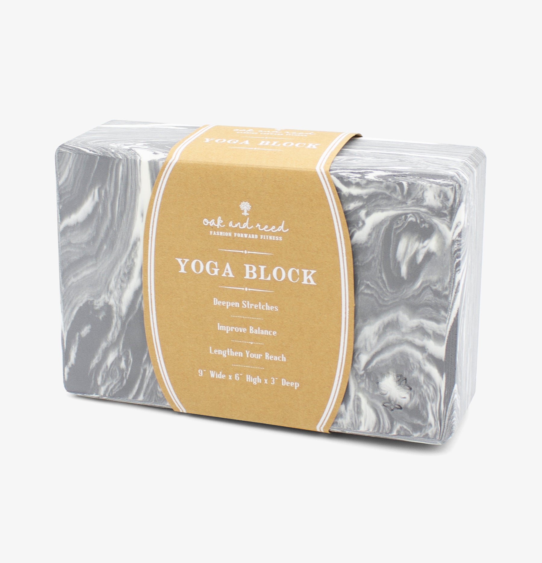 Form + Function Foam Marble Yoga Block