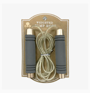 Metallic Weighted Jump Rope