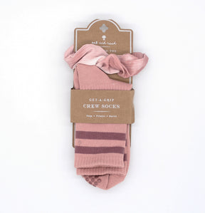 Get-a-Grip Varsity Crews + Scrunchie Set