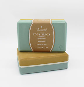 Color-Blocked Yoga Block