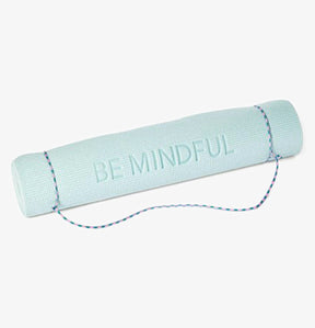 Inspirational Embossed Premium Yoga Mat with Carry Rope (6mm)